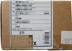 NEW Cisco PWR-C1-715WAC 715W AC Power Supply - Picture 1 of 3