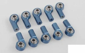 M3 Offset Short Aluminum Axial Rod End BLUE x10 Z-S1360 RC4WD 20mm Steer - Picture 1 of 5