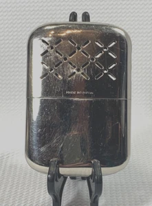 Scaldamani tascabile vintage J.C. Higgins - Sears Roebuck Japan - metallo cromato - Foto 1 di 5