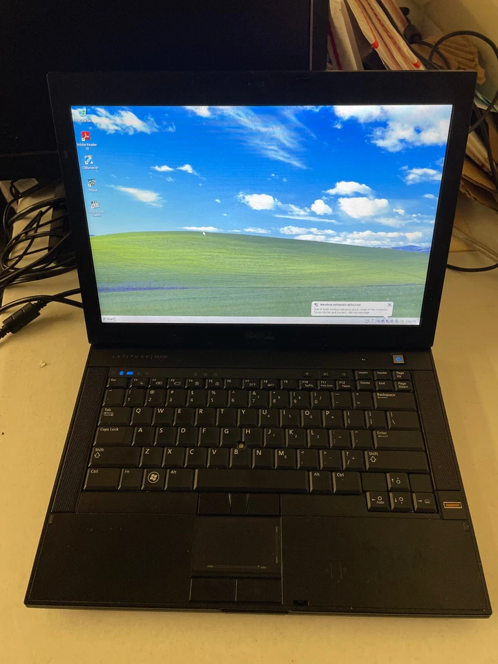 Cámara web Dell Latitude E6400 2 GB 160 GB WiFi Windows XP Pro 32 bits Office #733A Foto 1 de 4