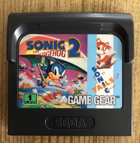 Sonic The Hedgehog 2 / Sonic Tails - ( Sega Game Gear ) Game Only ! | eBay