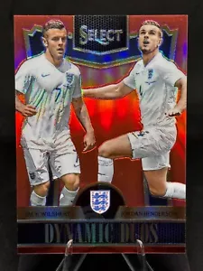 Jack Wilshere & Jordan Henderson 2015-16 Select Dynamic Duos Red Prizm/199 #6 - Imagen 1 de 2