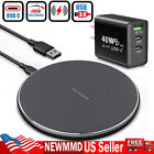 LLKMEIP Wireless Fast Charger Charging Pad For Samsung Galaxy S24 Ultra S24+ S24