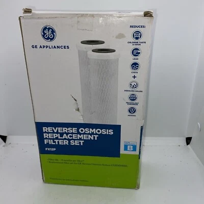 GE Appliances Reverse Osmosis Replacement Filter Set FX12P Pre and Post Filters - Image 1 of 3