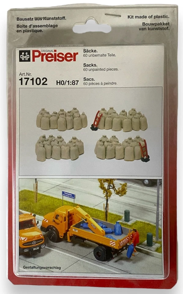 Figuras PREISER HO escala 1:87 - Remitente EE. UU. - NUEVAS Y PRECINTADAS Foto 1 de 1