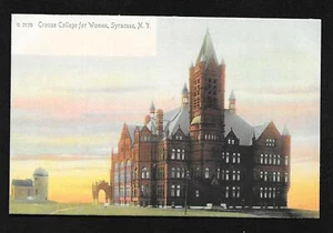 Vintage Crouse College für Frauen Syracuse New York UDB Farbrotograph - Bild 1 von 2