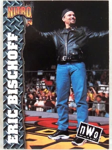 WCW nWo NITRO ERIC BISCHOFF 1999 TOPPS WRESTLING CARD 32 WWF WWE ECW - Bild 1 von 2