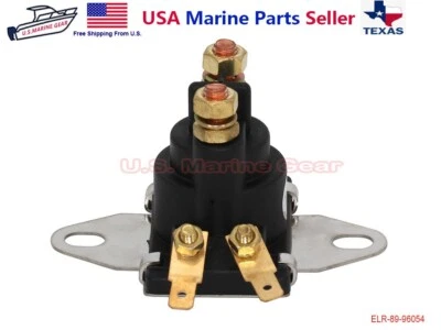 Mercury Mercruiser Tilt Trim Starter Relay Solenoid 89-96054T - Image 1 of 4