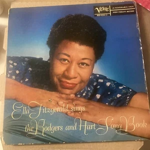 Ella Fitzgerald singt die Rodgers und Hart Liederbuch Vinyl-LP 1959 Mono Verve - Bild 1 von 4