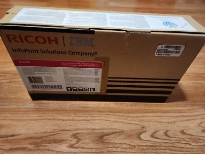 IBM InfoPrint 39V2447 Toner Cartridge MAGENTA High Yield Factory SEALED BOX - Image 1 of 3