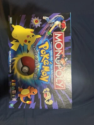 Hasbro Pokemon Collector's Edition Monopoly Board Game - 41357 (great condition) - Image 1 of 4