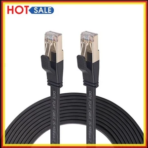 Câble Ethernet Cat8 Cat8 40Gbps SFTP RJ45 LAN Patch Cord pour Routeur Modem PC - Photo 1/16