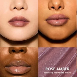 Fenty Beauty Gloss Bomb Oil 03 rosa ámbar 0,3 oz/9 ml auténtico nuevo en caja - Imagen 1 de 4