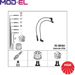 IGNITION CABLE KIT 0759 FOR SKODA FAVORIT/Pickup/Forman 781.135/13540/136 1.3L - Picture 1 of 9