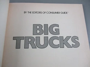 Big Trucks Vintage 1979 Hardcover Kenworth Mack Ford International ++ - Picture 1 of 9