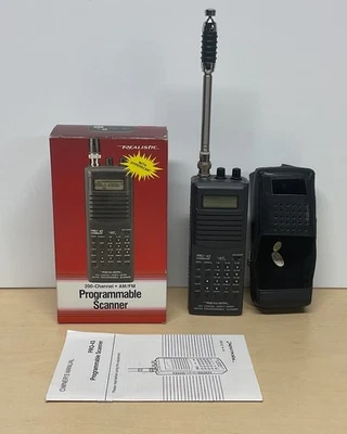 Realistic Pro-43 Scanner Radio Shack Hyperscan Programmable 200 Channel Read - Image 1 of 4