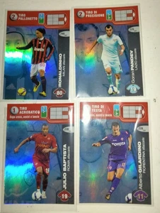 Calciatori Challenge 2008-2009 lotto 4 cards lucide Gilardino Pandev Baptista - Foto 1 di 4