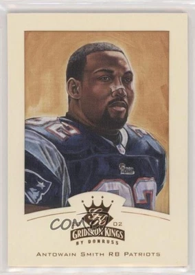 2002 Donruss Gridiron Kings Bronze Antowain Smith #56 - Image 1 of 2