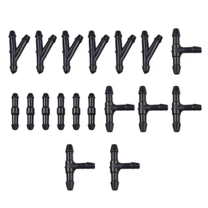 Premium Windshield Washer Hose Connectors 18 Pieces TYI Splitter Fittings Set - Picture 1 of 18