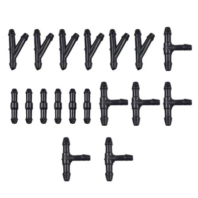 Premium Windshield Washer Hose Connectors 18 Pieces TYI Splitter Fittings Set - Image 1 of 4
