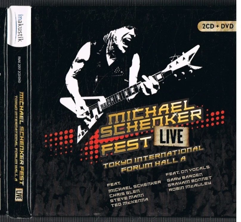 2 CD + DVD BOX - Michael SCHENKER FEST - LIVE - TOKYO -  german Press - Bild 1 von 4