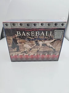 Baseball A Film by Ken Burns 9 Inning Boxed Set VHS 1994 9 Tapes *New/ Sealed* - Picture 1 of 8