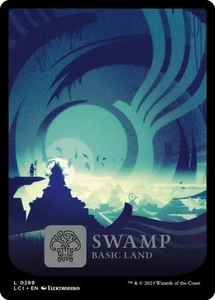 LP Foil Land - Swamp (0289): The Lost Caverns of Ixalan - Picture 1 of 1