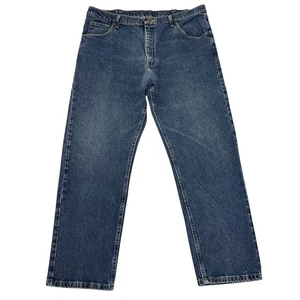 Wrangler Five Star Jeans Regular Straight Fit Blau Herren 38 W 29 L Denim Zip Fly - Bild 1 von 12