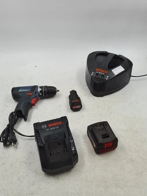Lot of 5 Bosch Cordless Power Tools - Used, Working, Has Scratches and Marks - Image 1 of 4
