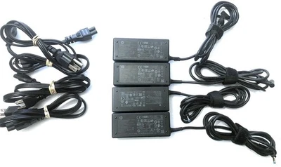 Lote de 4 Carregador de Laptop HP Genuíno Adaptador de Alimentação CA 854055-002 710412-001 65W - Imagem 1 de 4