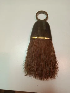 Antik/Vintage Kupfer und Messing Küche Krümel Schneebesen Besen - Bild 1 von 9