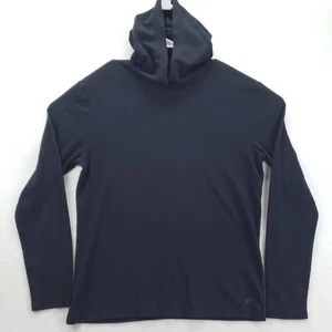 Sudadera con capucha Fabletics térmica tejida gofre para hombre grande negra - Imagen 1 de 7