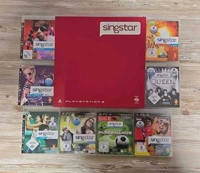 Singstar Special Edition - Playstation 3 PS3 + 8 Spiele Party Silvester Karaoke - Bild 1 von 4