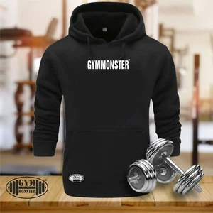 Gimnasio Monstruo Sudadera con Capucha Gimnasio Ropa Culturismo Entrenamiento Ejercicio Hombres Top - Imagen 1 de 4