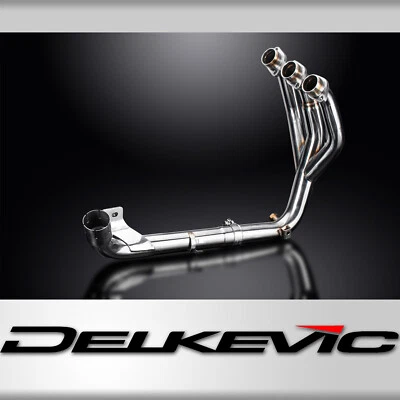 Triumph Tiger 800 2011-2019 Delkevic Stainless 3-1 Exhaust Headers Downpipes — 第 1/4 张图片