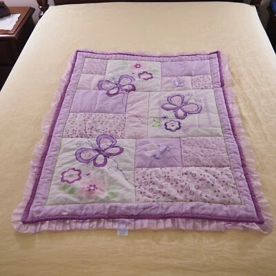 МАЛЕНЬКИЕ ЧУДЕСА розовый пэчворк бабочка хлопковая смесь 3 изделия комплект кровати - Изображение 1 из 4