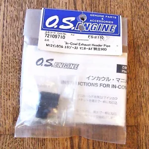 OS Engine 72109710 90 Degree In-Cowl Exhaust Header Pipe FS110 - Picture 1 of 1
