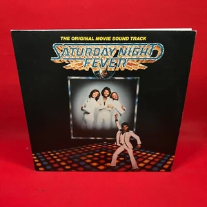 BEE GEES VARIOUS Saturday Night Fever SOUNDTRACK UK Double Vinyl LP - Picture 1 of 8