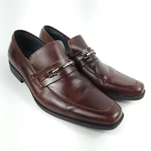 Scarpe eleganti Steve Madden marroni in pelle scarpe P-Cal da uomo taglia 11 - Foto 1 di 8