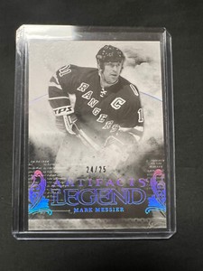 2010-11 UD Artifacts Legend Silver 24/25 Mark Messier RARE #188 HOF Rangers🔥