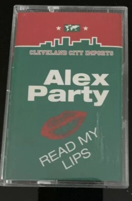 ALEX PARTY - READ MY LIPS EP - Saturday Night Party - UK Cassette tape single - Image 1 of 2