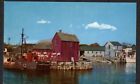 Rockport Ma Postcard Bearskin Neck Waterfront View Unposted Chrome