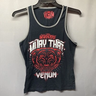 Venum Tank Top Sleeveless Shirt Muay Thai MMA Fighting Mens Small - Image 1 of 4