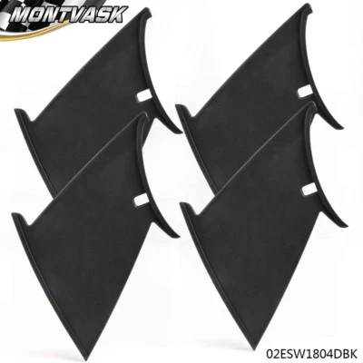 Fit For 2011-2014 Subaru Impreza WRX STI Rear Upper Spoiler Wing Stabilizer 4Pcs Foto 1 de 4