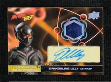 2018 Marvel Ant-Man & The Wasp Quantum Anomaly Relics Evangeline Lilly Auto 03nc