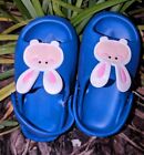 Cute Bunny Slingback Slides  Slippers For Boys And Girls Outdoor Filp Flops