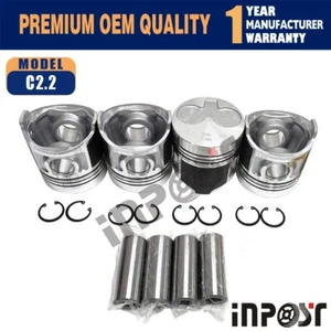 STD 84MM Piston Set For Caterpillar C2.2 C2.2T Diesel Engine - Bild 1 von 4