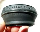 Vivitar 62mm Lens Rubber Hood shade double threaded for  telephoto zoom
