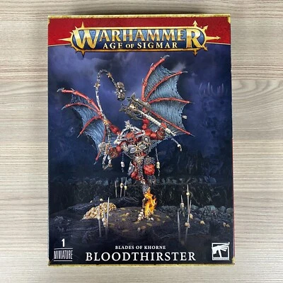 BLADES OF  KHORNE BLOODTHIRSTER WARHAMMER AOS AGE OF SIGMAR 40K 40,000 SEALED - Image 1 of 3