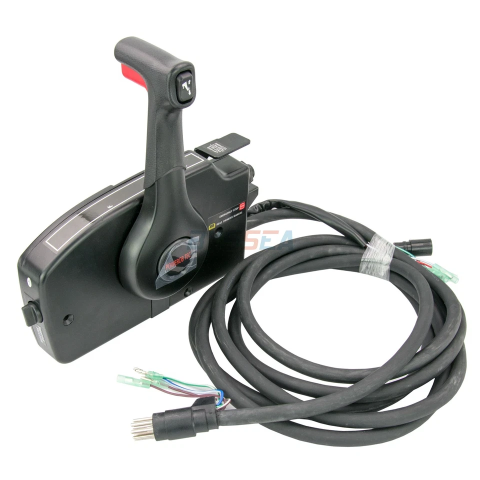 Outboard Remote Control Box Kit Mercury Side Mount Trim & Tilt 8 Pin 881170A15 - Image 1 of 4